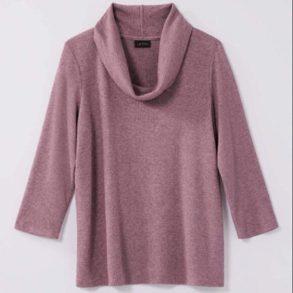 NWT J. Jill Womens Cowl Neck‎ Pullover Size XL Extra Large 3/4 Sleeve Blouse - Picture 8 of 8